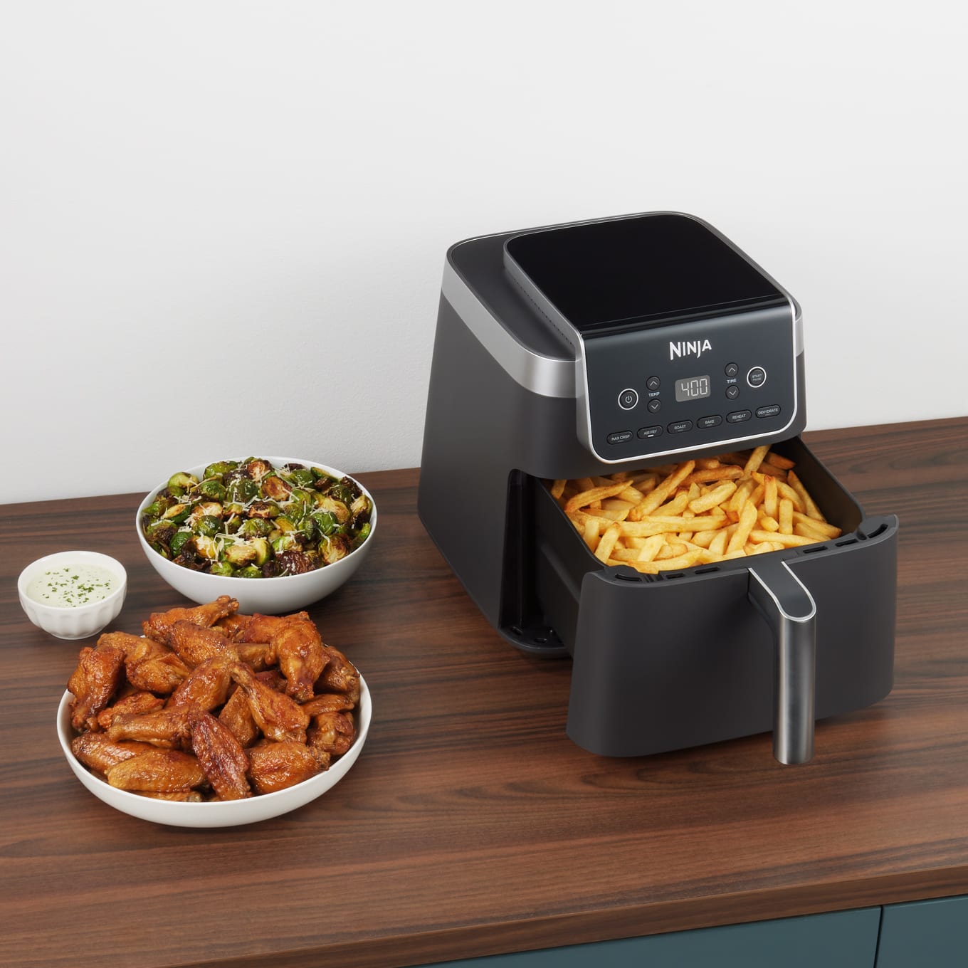 Ninja kitchen 2 online basket air fryer